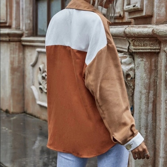 Color block Button down top - Picture 6 of 9